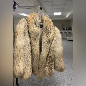Raccoon fur coat. Excellent condition. Like new. $1700